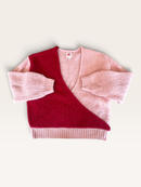 Grobstrick-Pullover im Wickel-Look | American Outfitters (AO76)