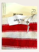 Gestreifter Feinstrick-Pullover mit Rollsaum gr. S/164 | darling harbour