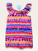 Bunter Jumpsuit mit Wellen- und Punktemuster Gr.152 | Stella McCartney Kids