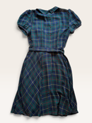 Elegantes Karo-Kleid mit Bubikragen kariert Gr.14 | Polo Ralph Lauren