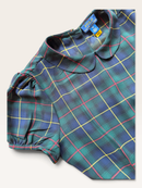 Elegantes Karo-Kleid mit Bubikragen kariert Gr.14 | Polo Ralph Lauren