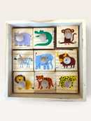 Holzstempel-Set „Les animaux de la savane“ | CreaLign