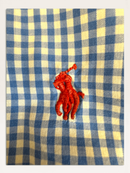 Kinder-Hemd, Blau/Weiß Kariert Gr.7 | Ralph Lauren