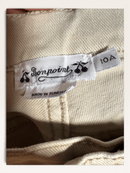 Jeans, Pastell-Beige/Creme Gr.10A | Bonpoint