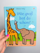 BUCH • WIE GROß BIST DU SCHON? • USBORNE