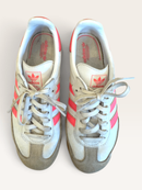 Samba Sneaker, Weiß/Neonpink Gr.34 | Adidas