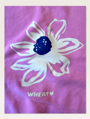 Kinder-Sweatshirt mit Blumen-Print, Pastell-Pink Gr.128 | Wheat
