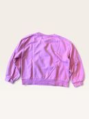 Kinder-Sweatshirt mit Blumen-Print, Pastell-Pink Gr.128 | Wheat