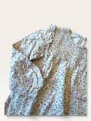 Kinder-Bluse mit floralem Muster & Smock-Details Gr.116 | name it
