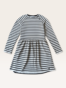 Kinder-Kleid, Maritim-Streifen, Gr.12ans/152cm | Petit Bateau