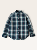 Karo-Hemd, Grün/Navy, Gr. L/G (14-16) | Polo Ralph Lauren
