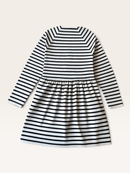 Kinder-Kleid, Maritim-Streifen, Gr.12ans/152cm | Petit Bateau