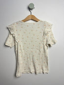 T-SHIRT MIT RÜSCHEN • 146