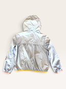 Windjacke mit Kapuze & Ärmel-Print (Hellblau) Gr.122 / 7 | Polo Ralph Lauren