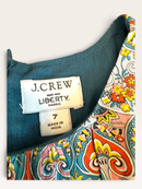 Sommerkleid mit floralem Liberty London Print & Rüschen (Gr. 7) Gr.7 | J.Crew
