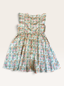 Sommerkleid mit floralem Liberty London Print & Rüschen (Gr. 7) Gr.7 | J.Crew