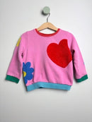 SWEATSHIRT HERZ & BLUME • 86 • MINI BODEN
