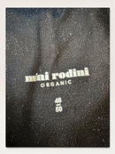 Bio-Baumwoll Beanie mit Panda-Patch (Gr. 48/50) | mini rodini