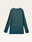 Feinripp-Langarmshirt in Dunkelgrün (Gr. 8 Jahre / 8y) | MarMar Copenhagen