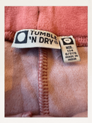 Samt-Leggins / Flared Pants in Altrosa (Gr. 134 / 8–9 Jahre) | Tumble 'N Dry