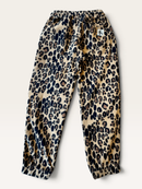 2-Teiler Fleece-Set mit Leoparden-Muster Gr.128/134 | Mini Rodini