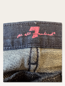 Dunkelblaue Bootcut-Jeans in edler Waschung Gr.140 | 7 For All Mankind