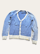 Cardigan – Hellblaues Strick-Highlight im Contrast-Look Hellblau Gr.158 | Bonpoint