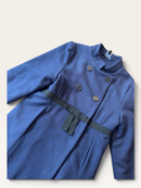 Eleganter Wollmantel in Marinblau Gr.8 | Little Marc Jacobs