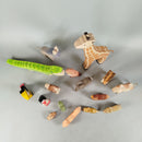 Bundle Holz Set von 17 Tiere & Menschen