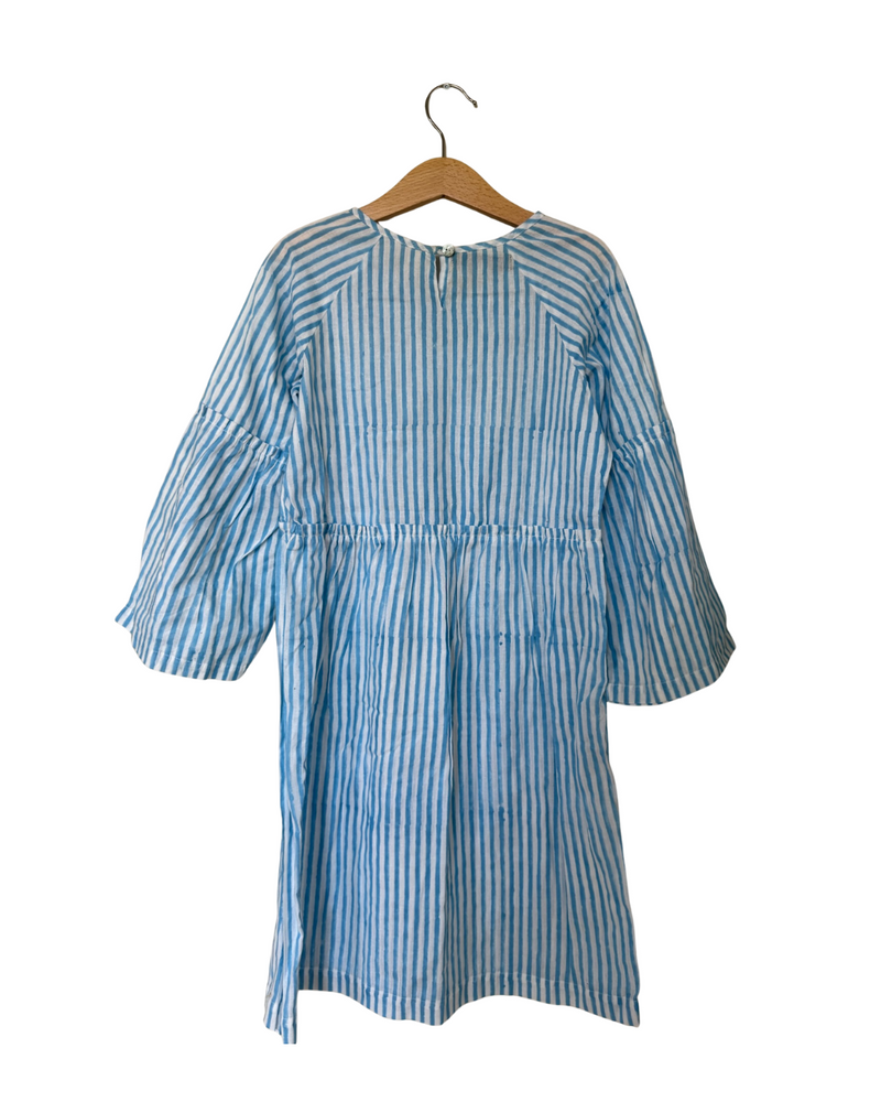 DieGisela | Sommerkleid | Blaue Streifen