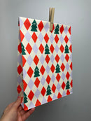 Geschenktüte • Weihnachtsbaum • 3er Set • L