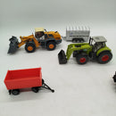 Liebherr Bundle Set von 5 Radlader Traktor Anhänger