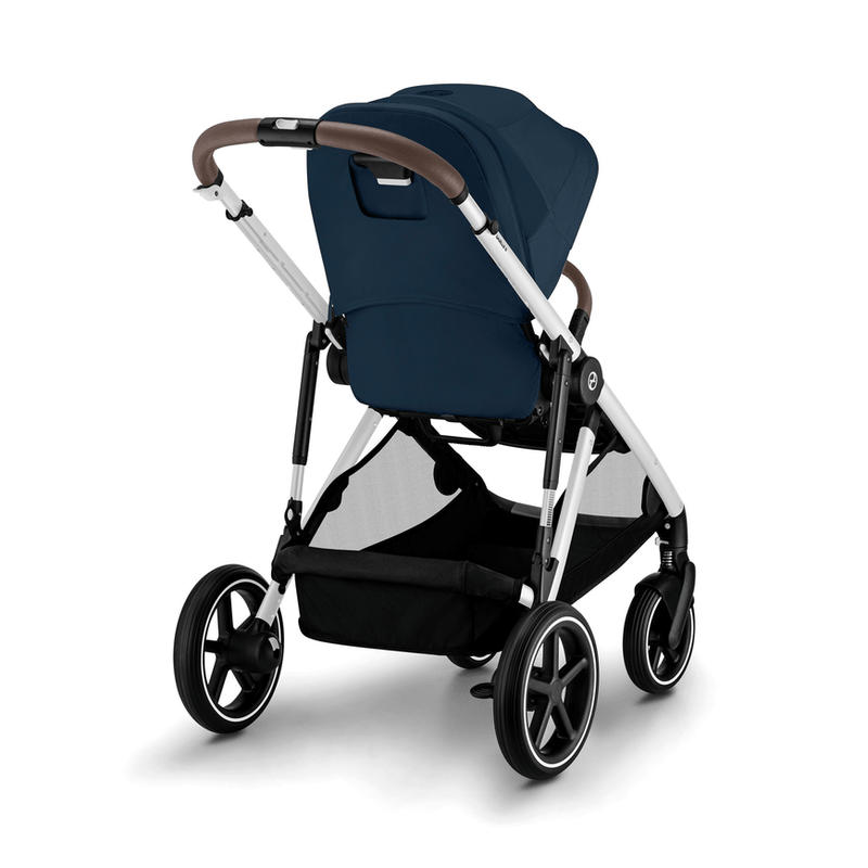 Gazelle S Ocean Blue Silver Fram Stroller Buggy Children's Buggy Sports Car 