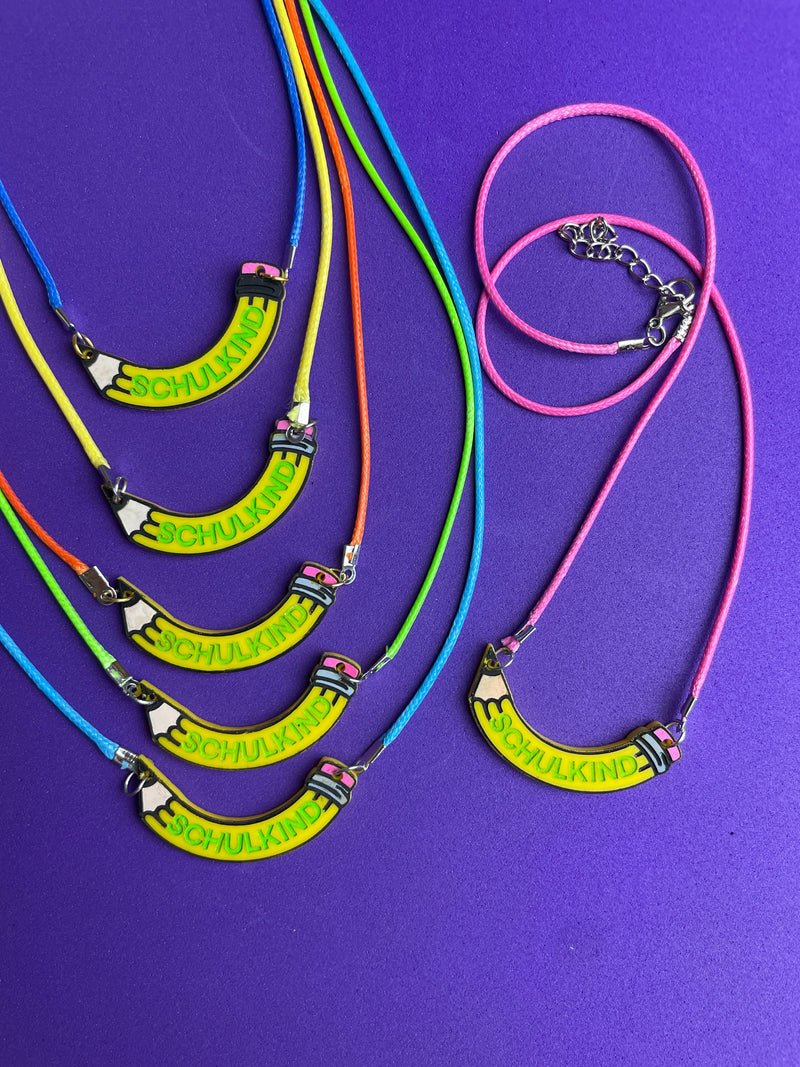 Bleistift Kette • Schulkind