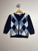 Strickjacke Rauten • 86 • h&m