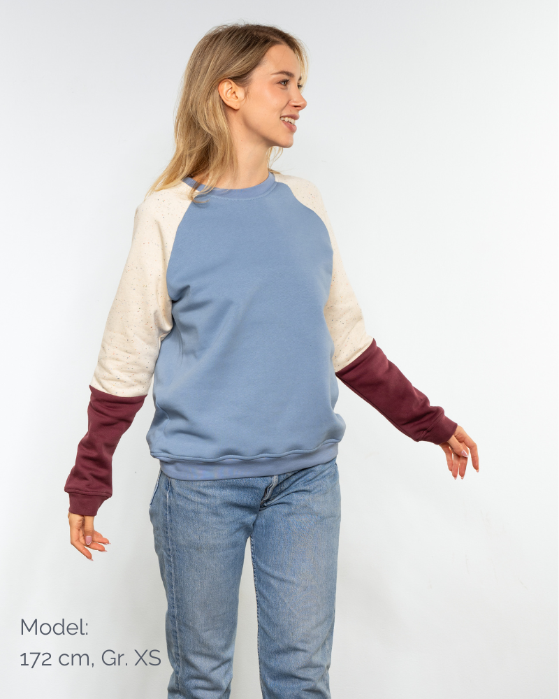 Oktopulli | Unisex Sweater - Bio Pullover aus Kuschelsweat | Arin 40 & 42/44