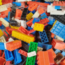 Vintage Bausteine Konvolut ca. 2,5 kg – Pebe Lego Plaspi, gemischt
