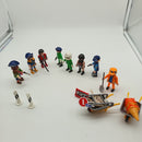 Playmobil Figuren-Set – Piraten, Polizei & Bauarbeiter, 9 Figuren