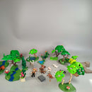 Playmobil Bundle Wald Tiere & Förster Figuren