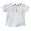 People Wear Organic Kurzarm-Shirt Kragen GOTS