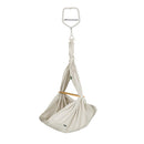 PREMIUM FEATHER CRADLE SAND DOLLAR, DOOR CLIP (UP TO 25CM WALL THICKNESS) WHITE, ASH, VIRGIN WOOL