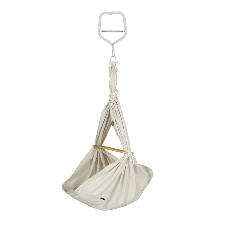 PREMIUM FEDERWIEGE SAND DOLLAR, TÜRKLAMMER (BIS 25CM WANDSTÄRKE) WEISS, ESCHE, SCHURWOLLE