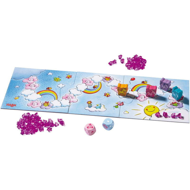HABA Brettspiel Einhorn Glitzer Glück - Der Wolkenschatz