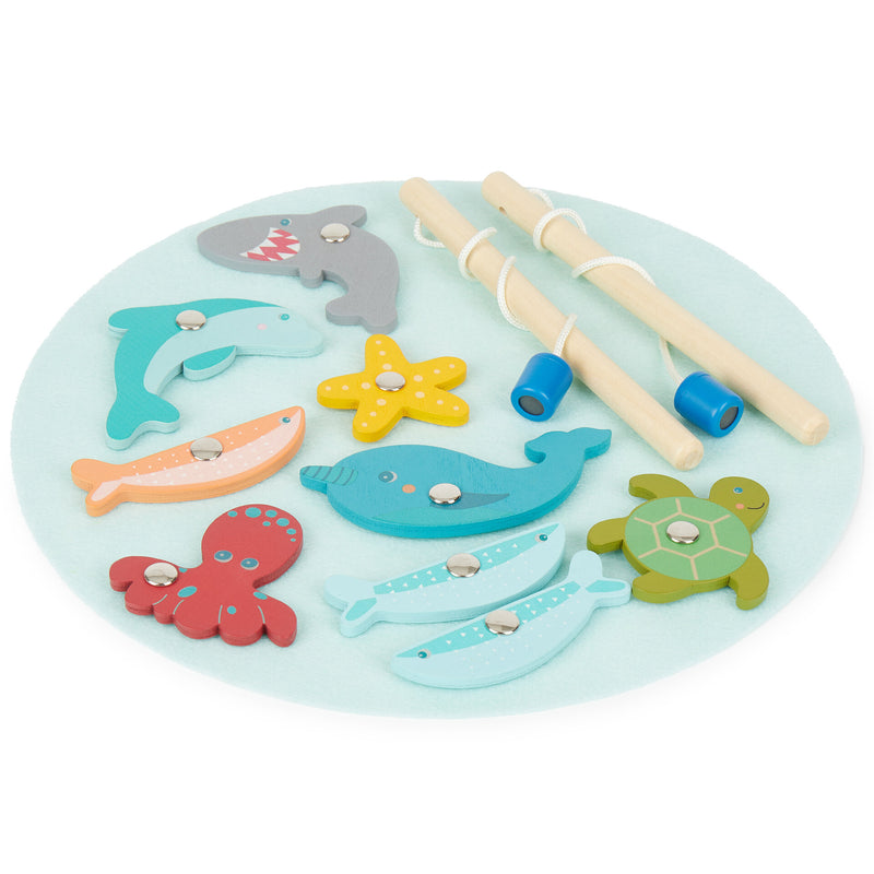 Brettspiele Brett- / Gesellschaftsspiele Spielen & Lernen Angelspiel Bieco Front Image Open Box