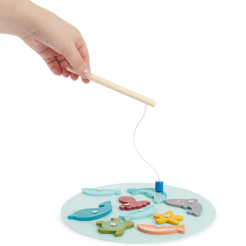 Brettspiele Brett- / Gesellschaftsspiele Spielen & Lernen Angelspiel Bieco Rear Image Open Box