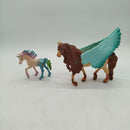 Schleich Bundle Bayala Set von 4 Pegasus & Einhorn