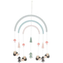 Mobiles Babyspielzeuge Spielen & Lernen Holzmobile Igel Bieco Rear Image Open Box