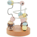 Motorikspielzeug Babyspielzeuge Spielen & Lernen Mini Motorikschleife Waldtiere rose Bieco Front Image Open Box