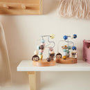 Bieco Mini Motorikschleife Waldtiere rose