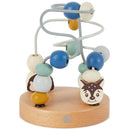 Motorikspielzeug Babyspielzeuge Spielen & Lernen Mini Motorikschleife Waldtiere blau Bieco Front Image Open Box